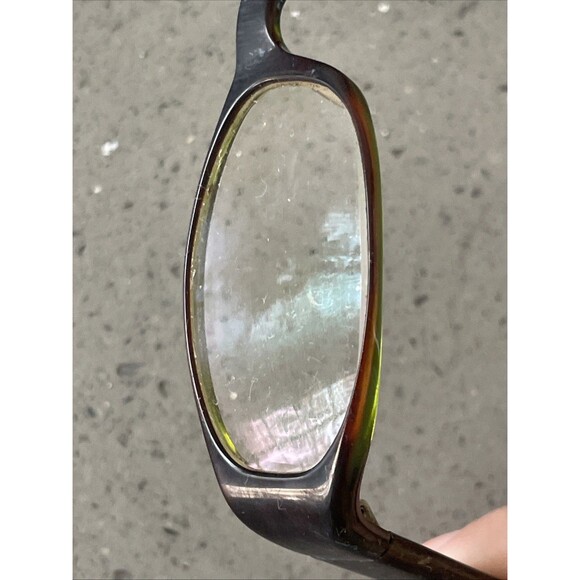 Prada Eyeglasses Frames Only VPR 05E 48-18-132 Brown Green Japan full rim - Picture 8 of 13